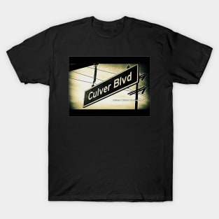 Culver Boulevard, Culver City, California by Mistah Wilson T-Shirt